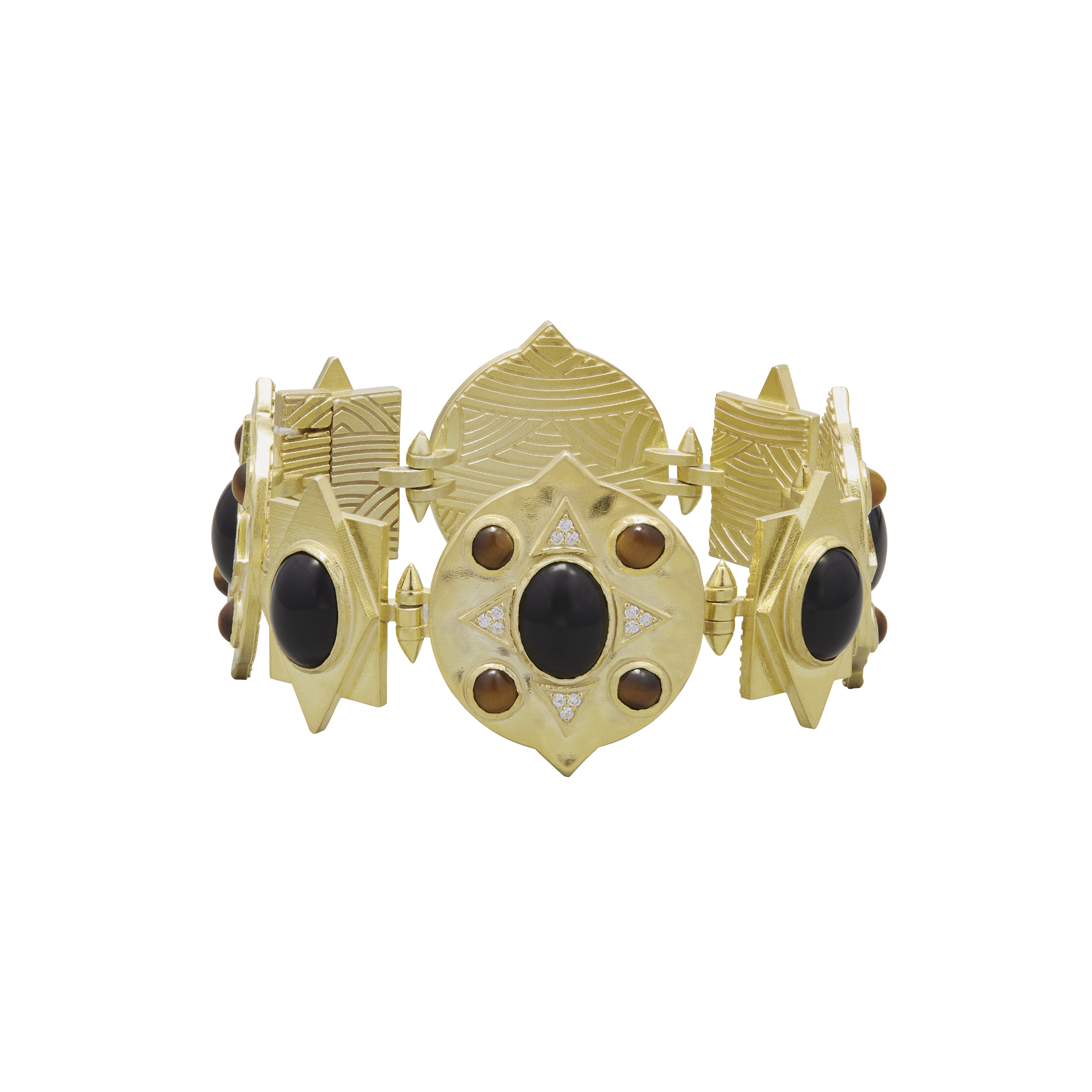Hathor Hinged Bracelet