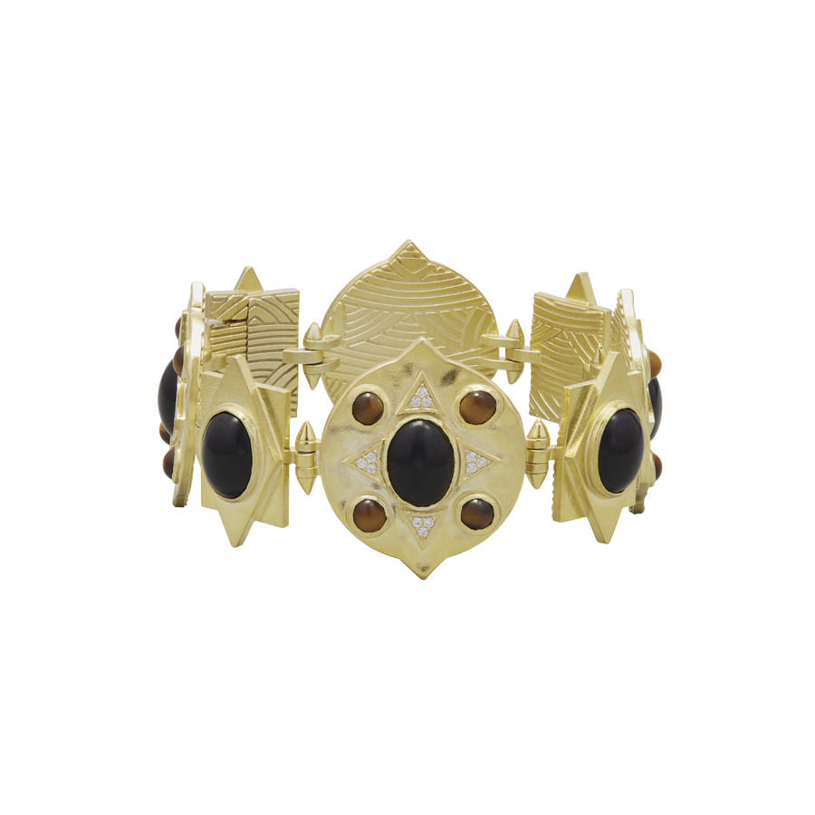 Hathor Hinged Bracelet