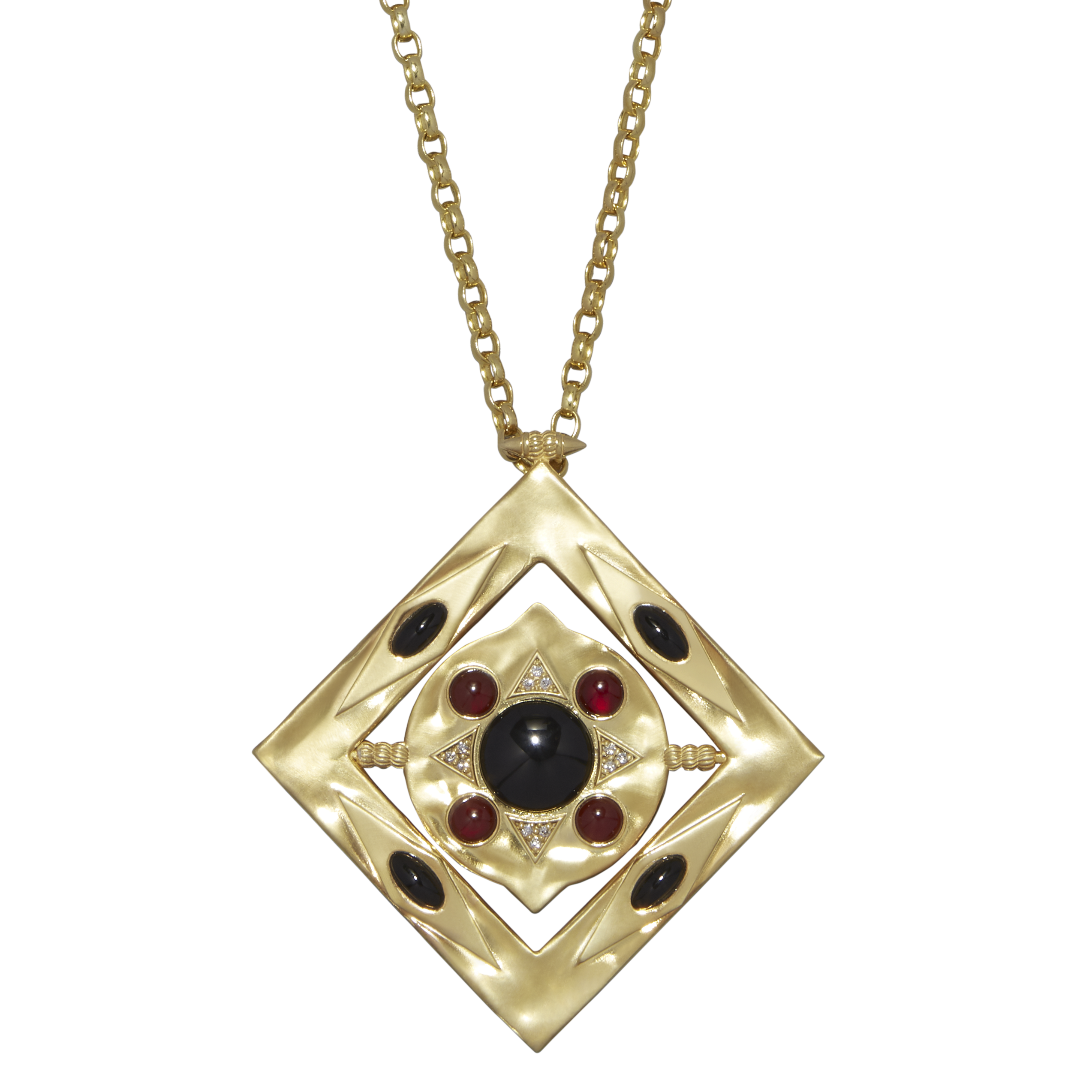 Hathor Spinning Pendant Necklace