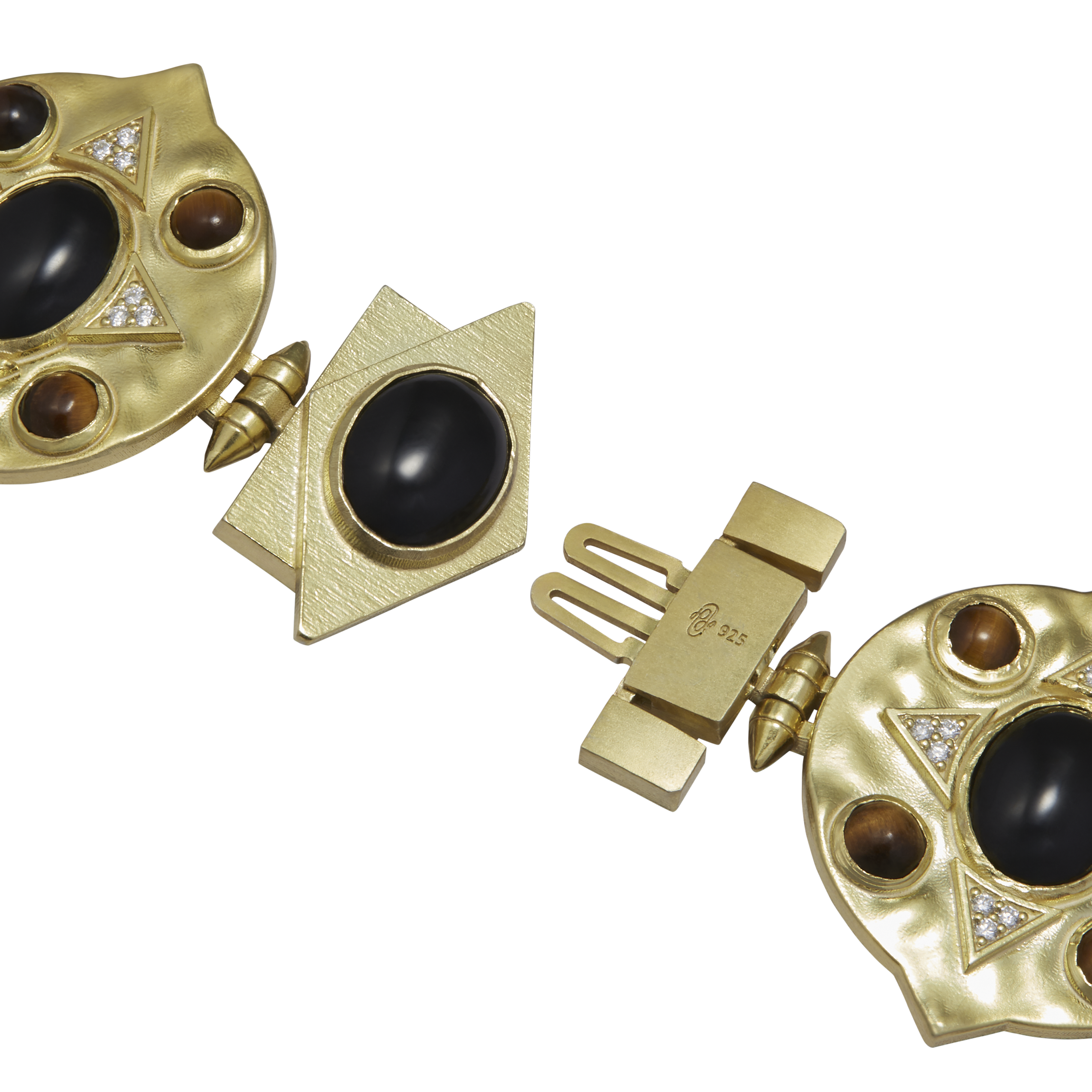 Hathor Hinged Bracelet