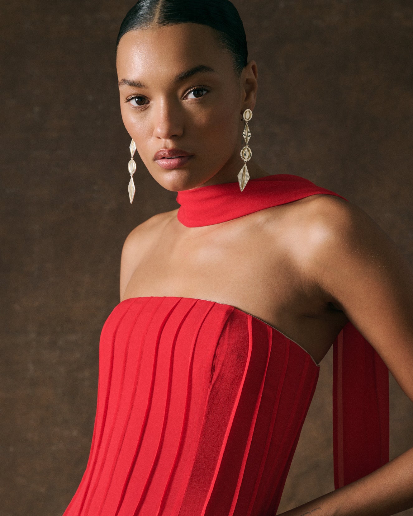 Harlow Arch Drop Earrings