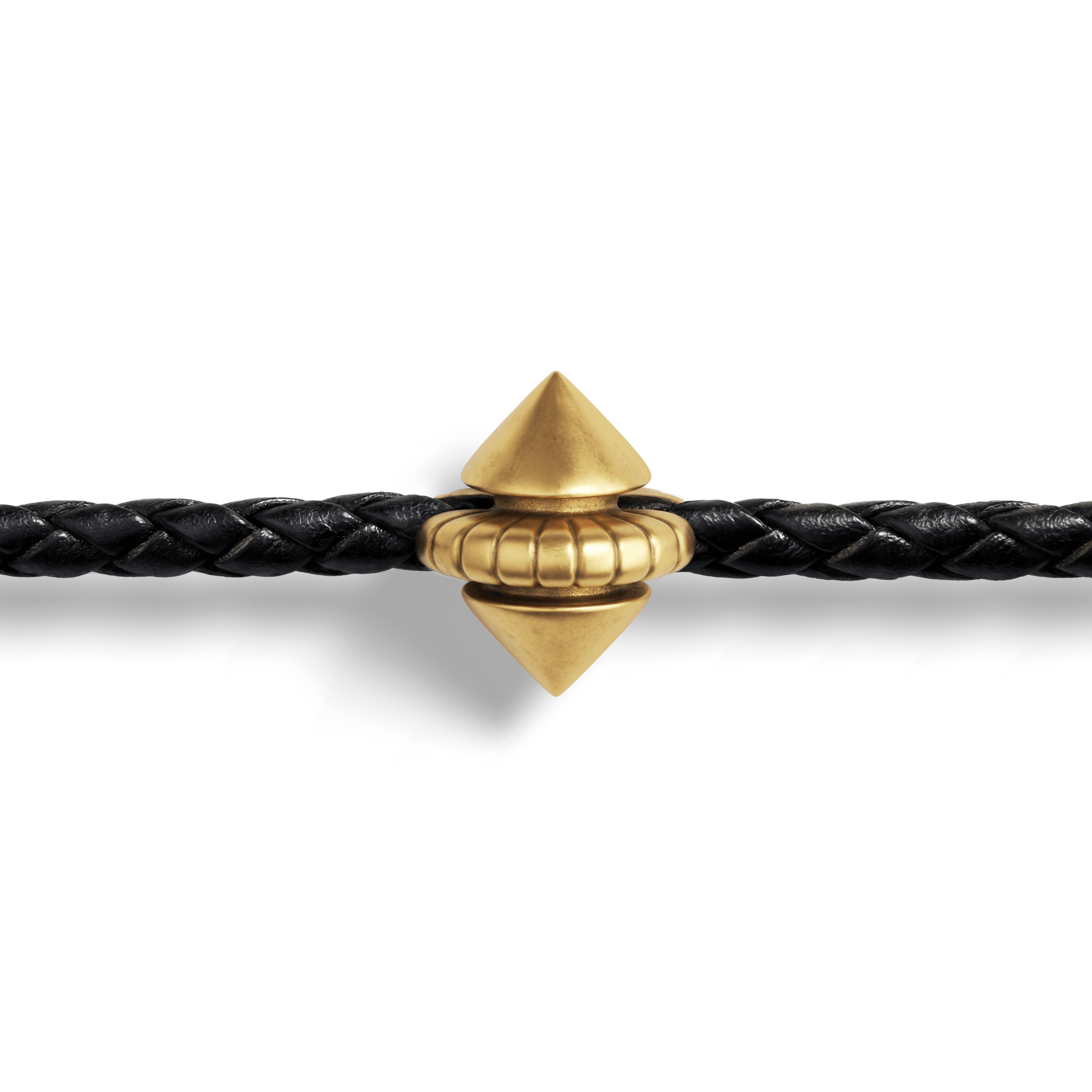 Harlow Stud Leather Necklace