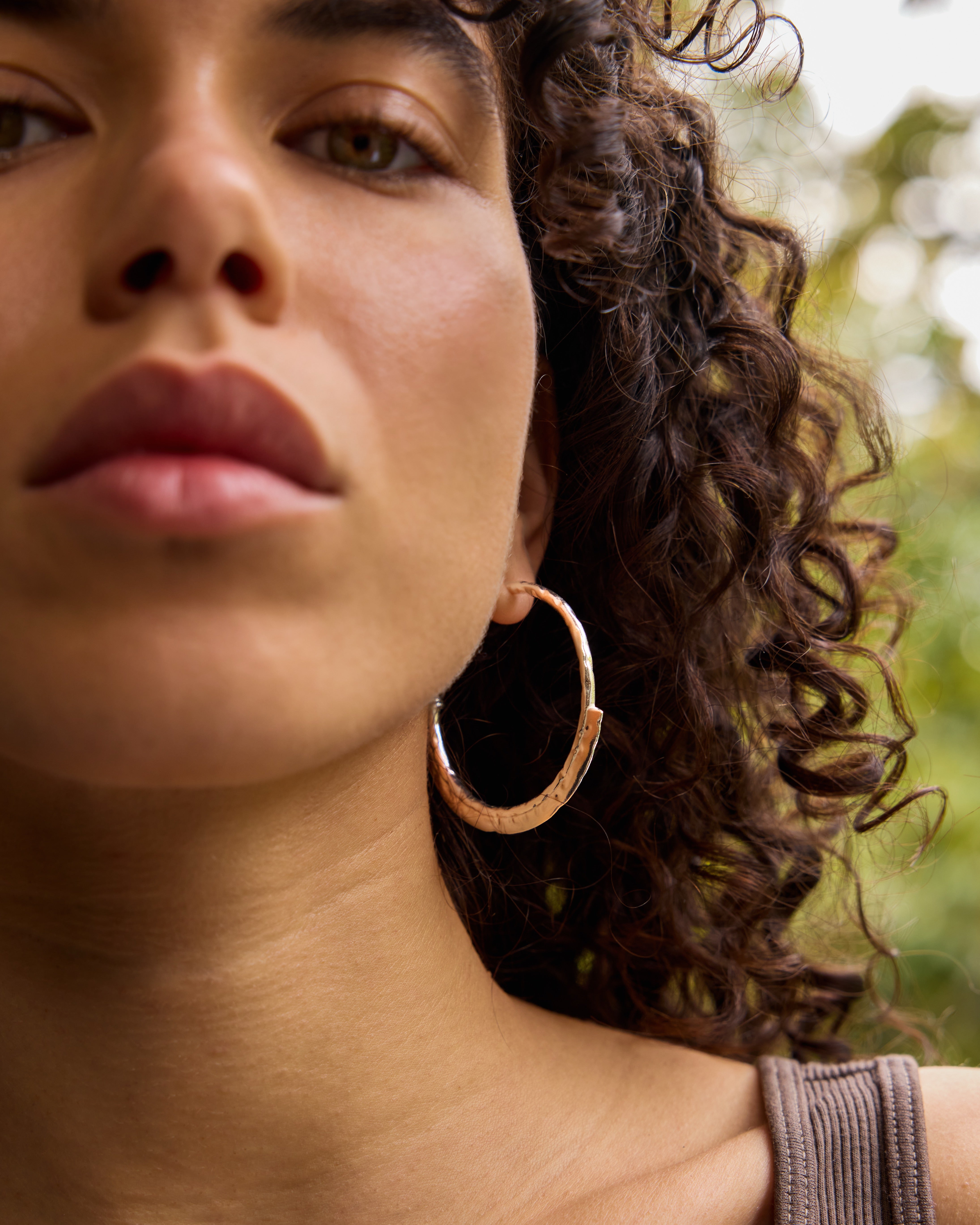 Harlow Arch Hoop Earrings