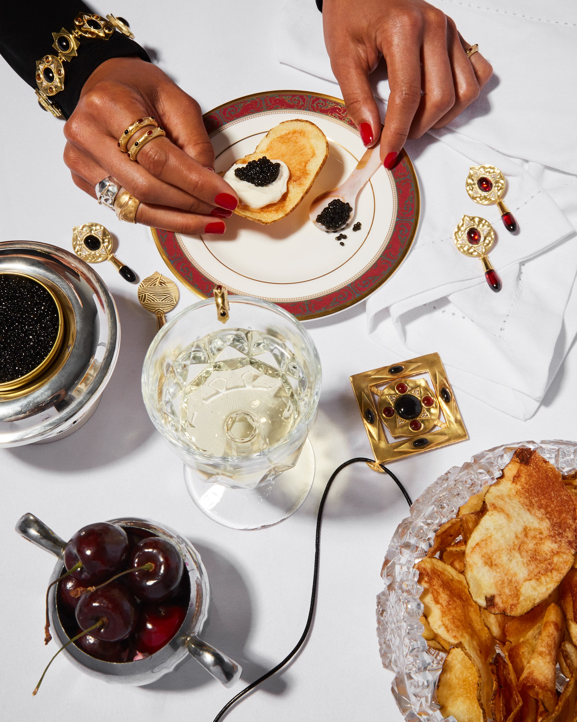 Hathor Teardrop Earrings