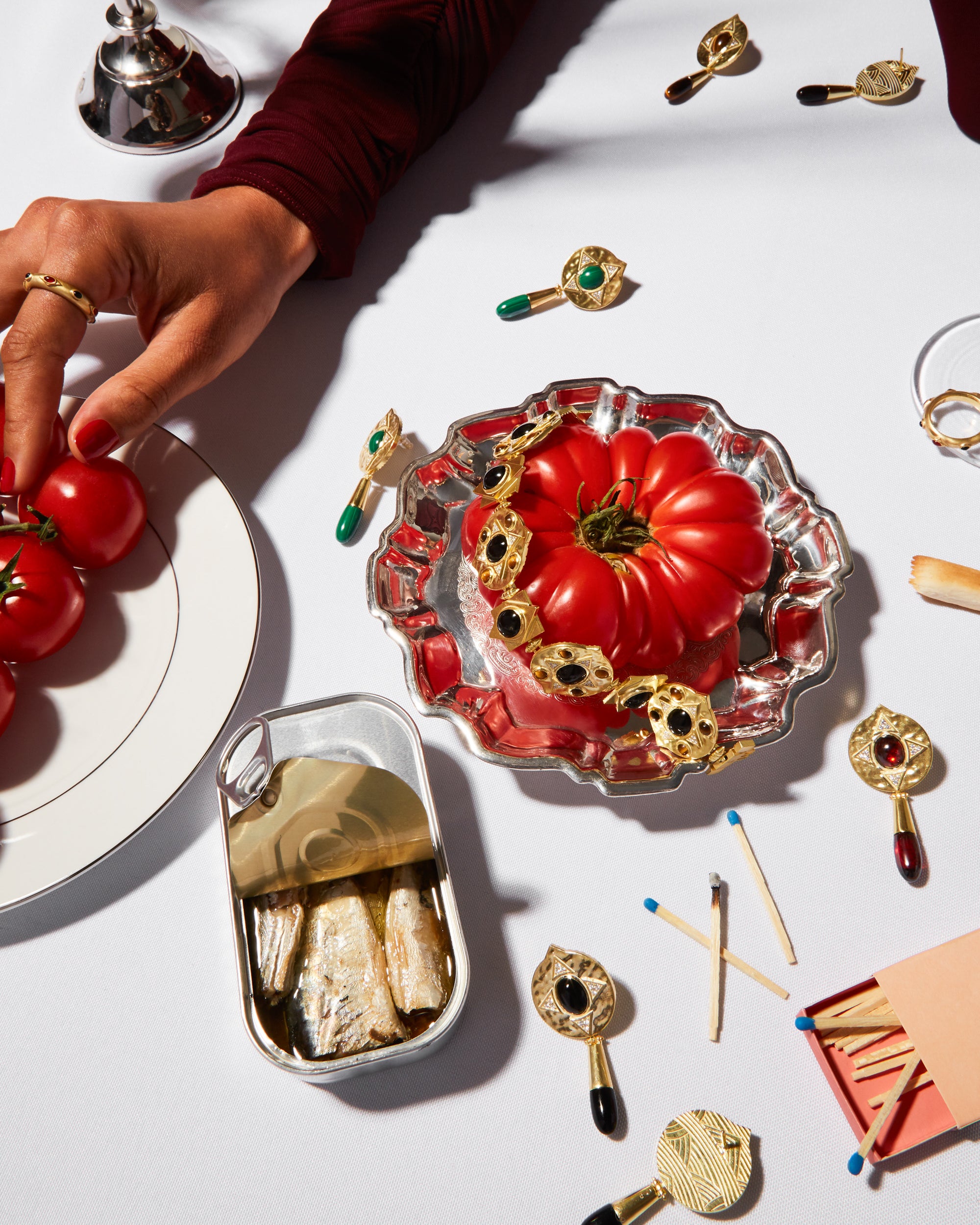 Hathor Teardrop Earrings