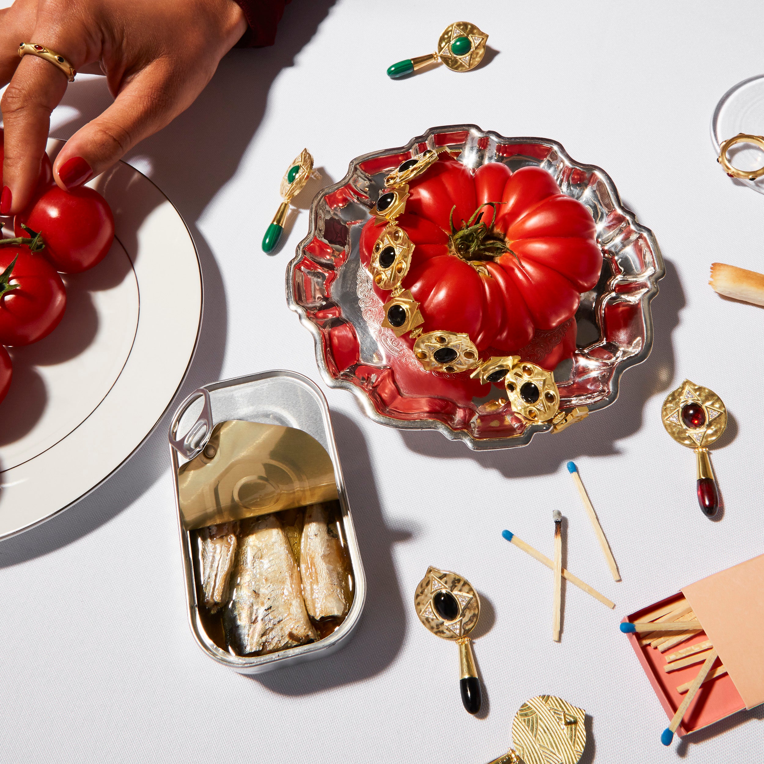 Hathor Teardrop Earrings