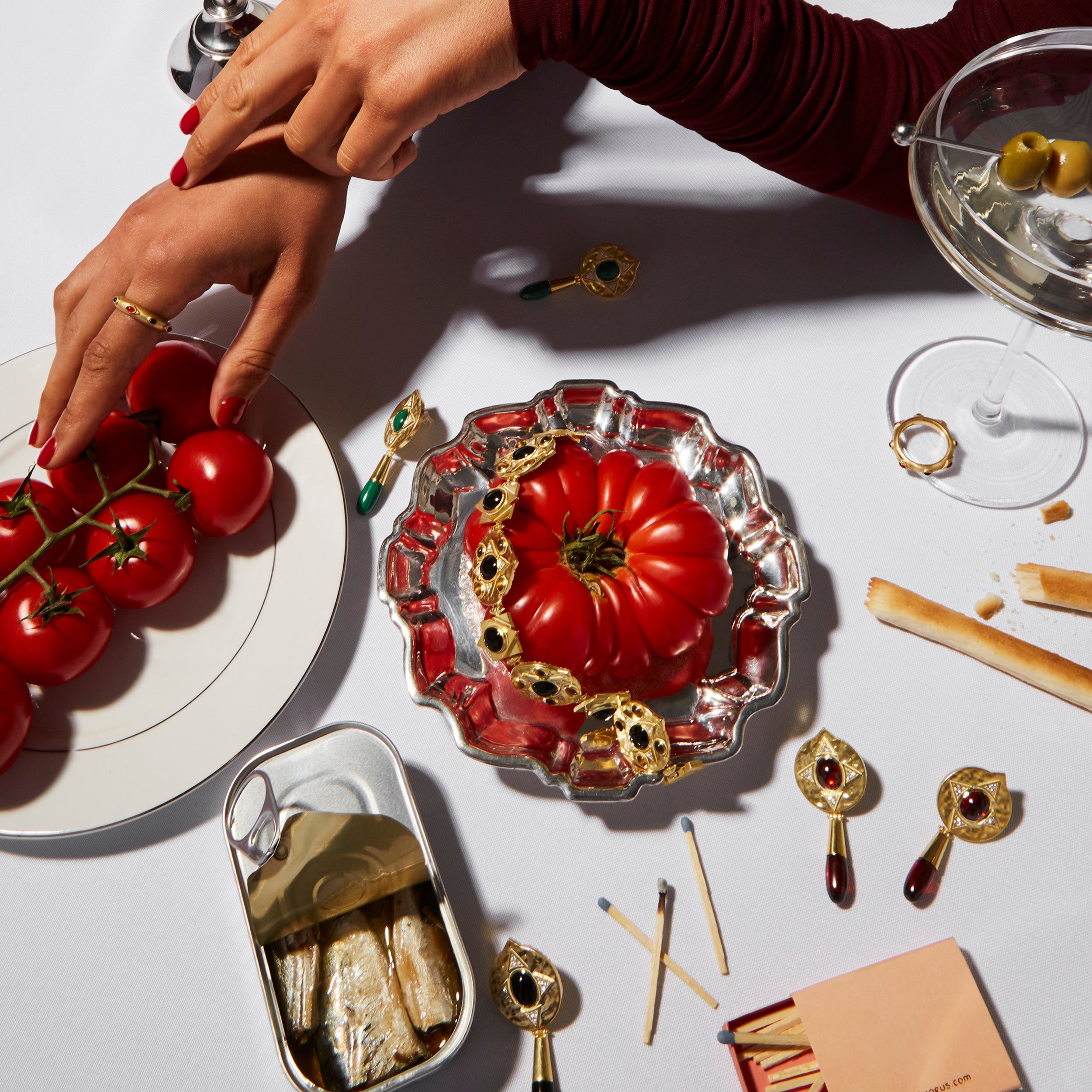 Hathor Hinged Bracelet