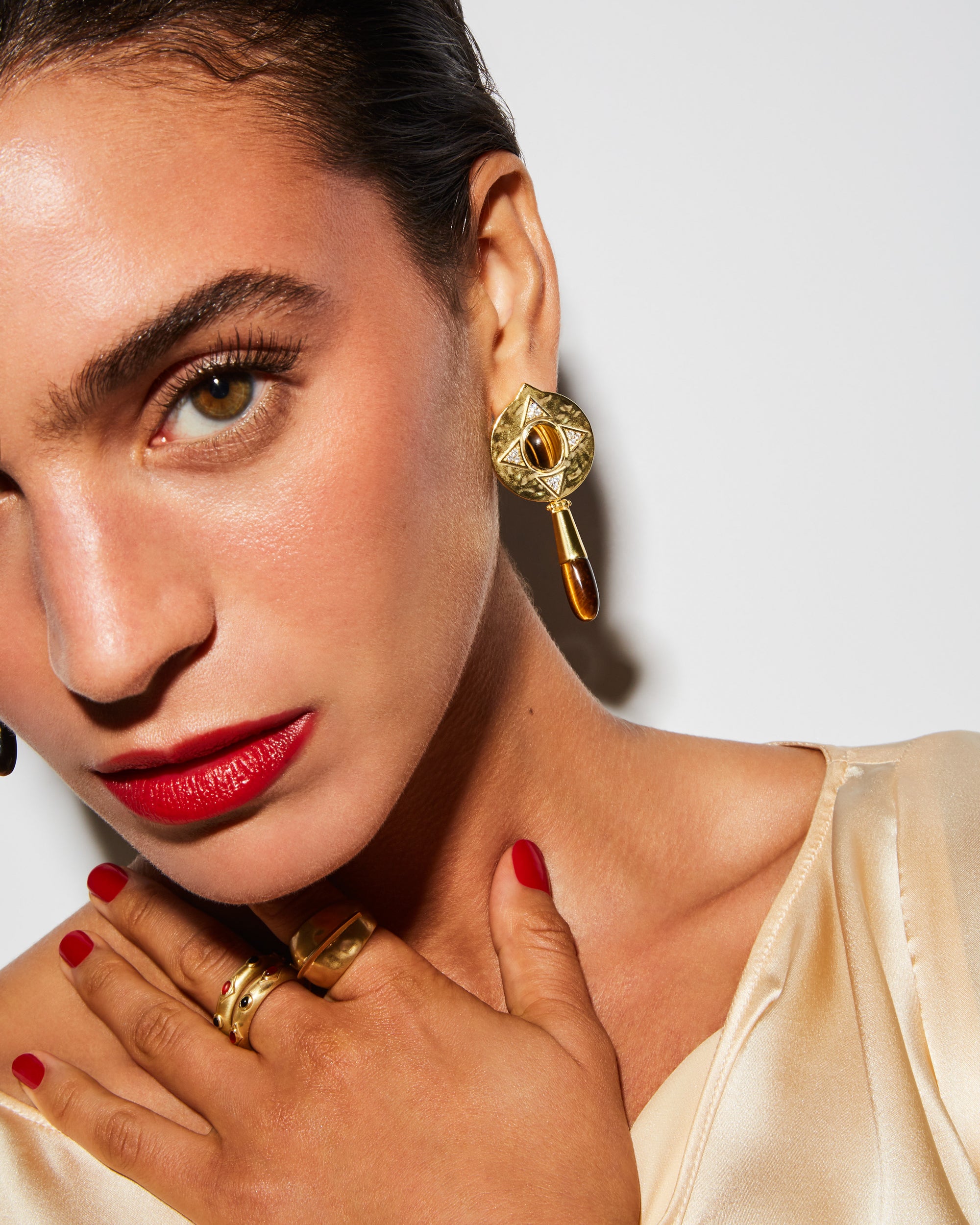 Hathor Teardrop Earrings