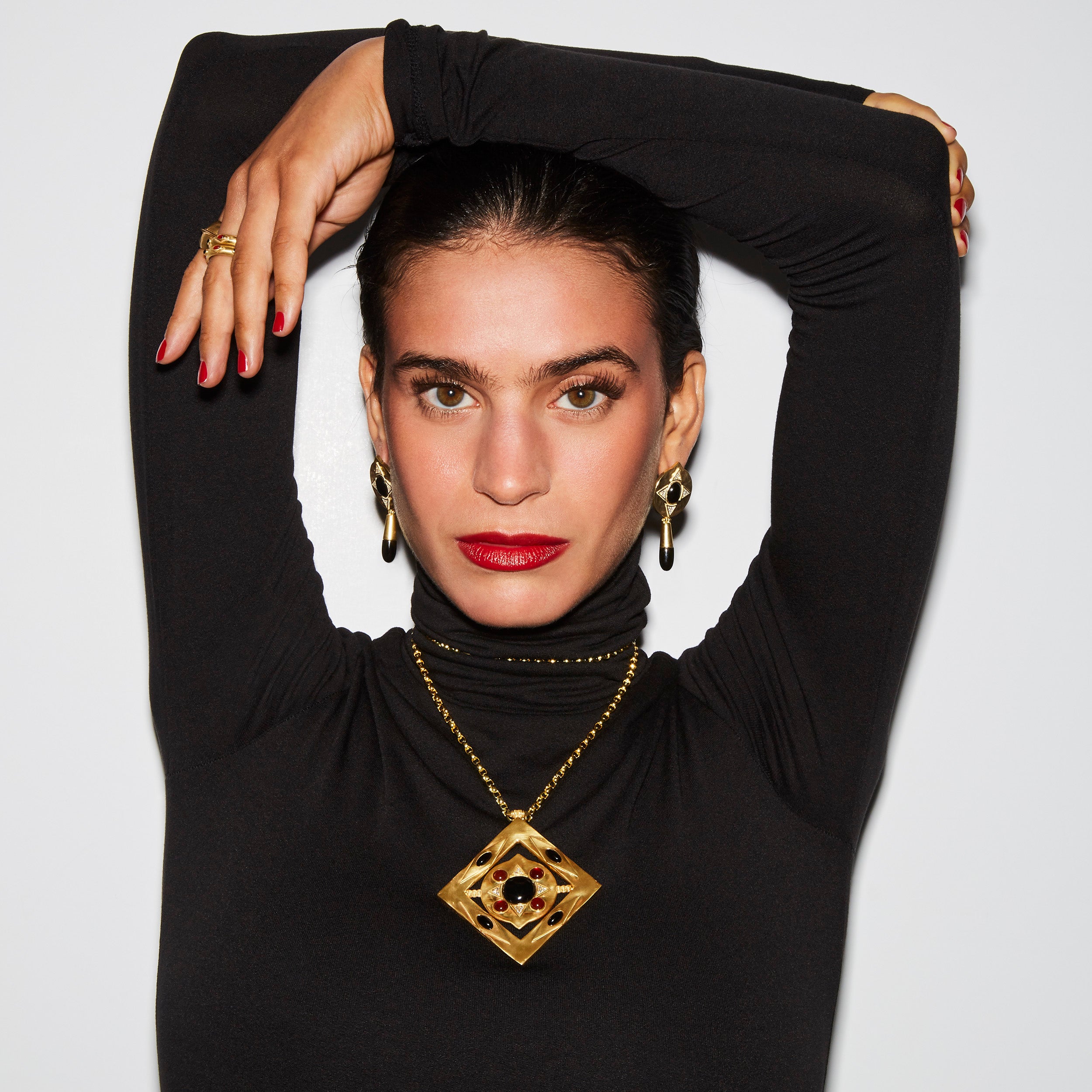 Hathor Spinning Pendant Necklace