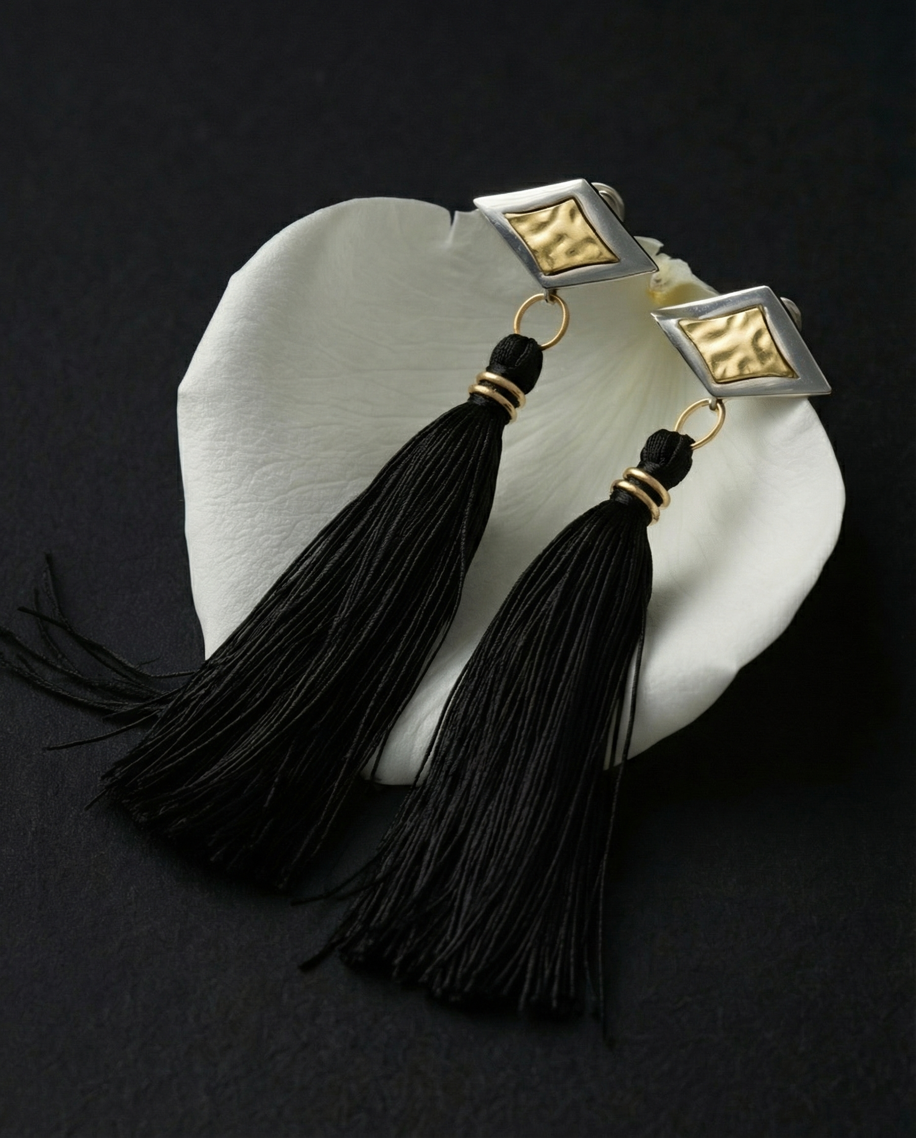 Harlow Steorra Drop Fringe Earrings