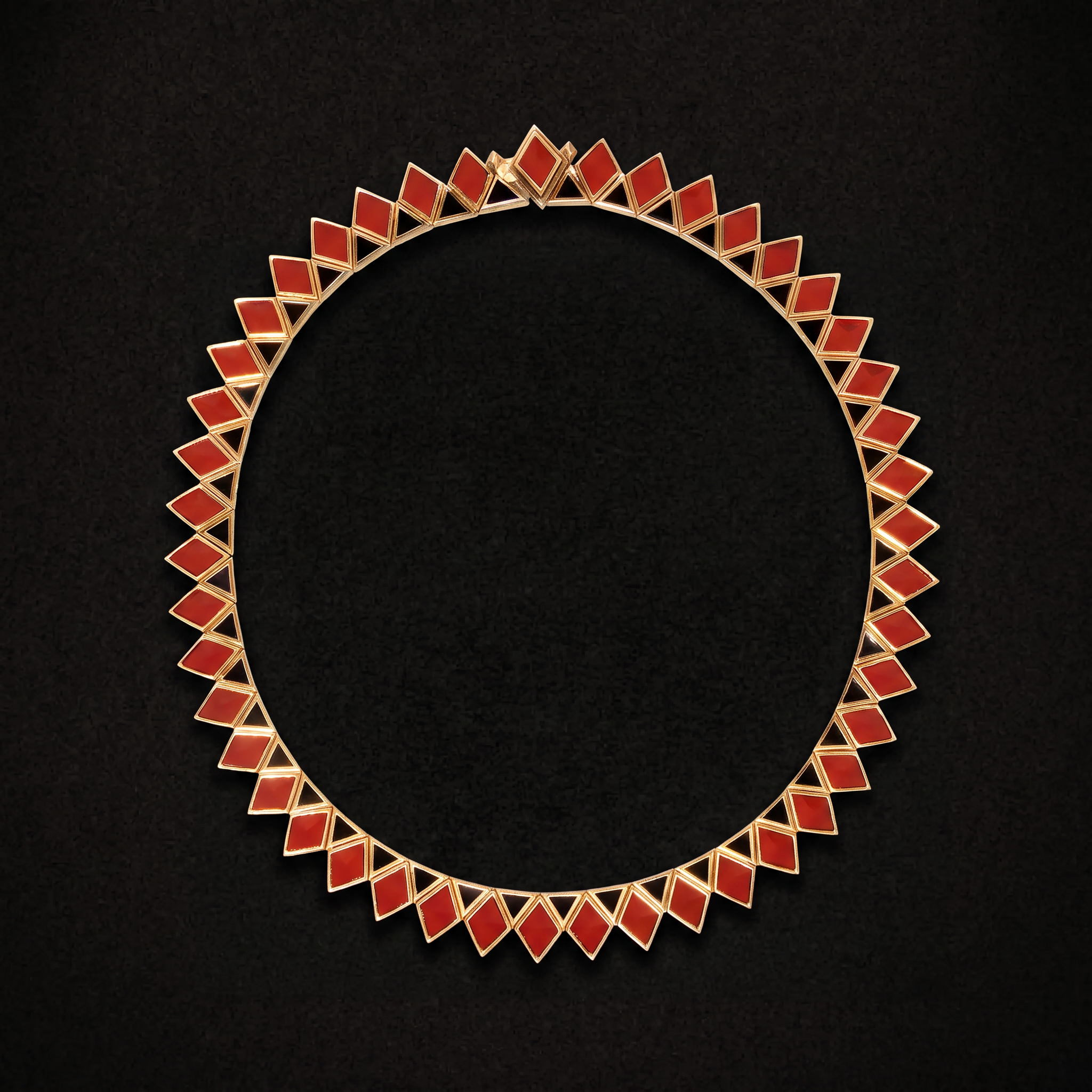 The Hathor Crystal Collar Necklace