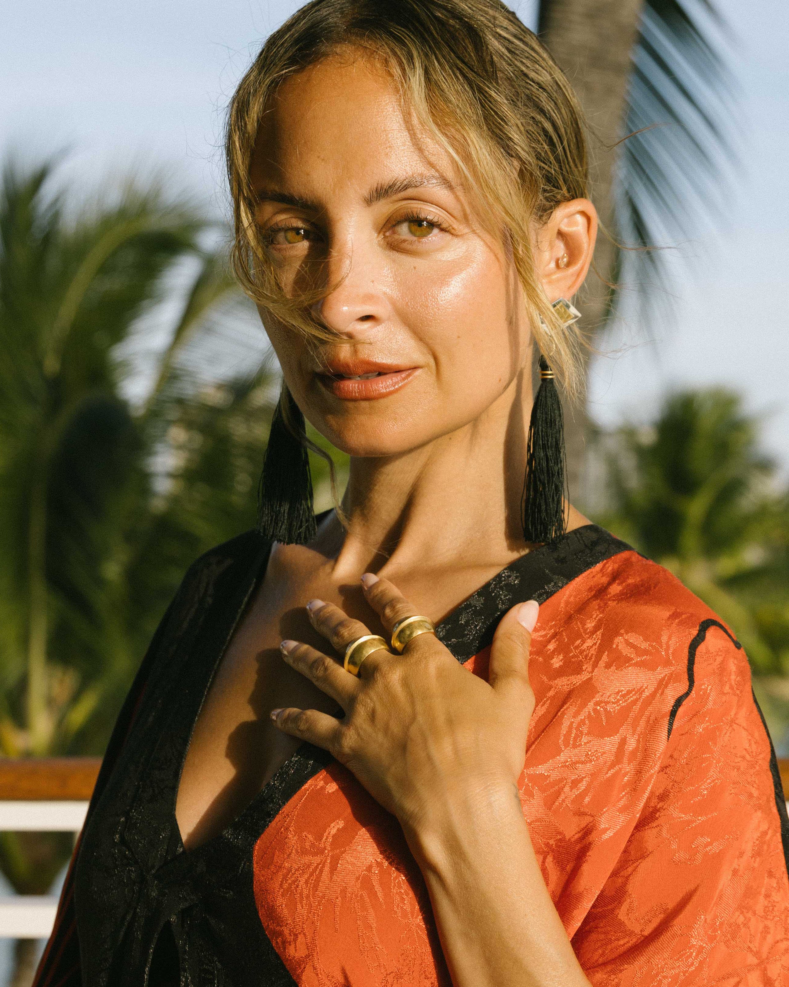 Harlow Steorra Drop Fringe Earrings