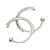 Harlow Arch Hoop Earrings