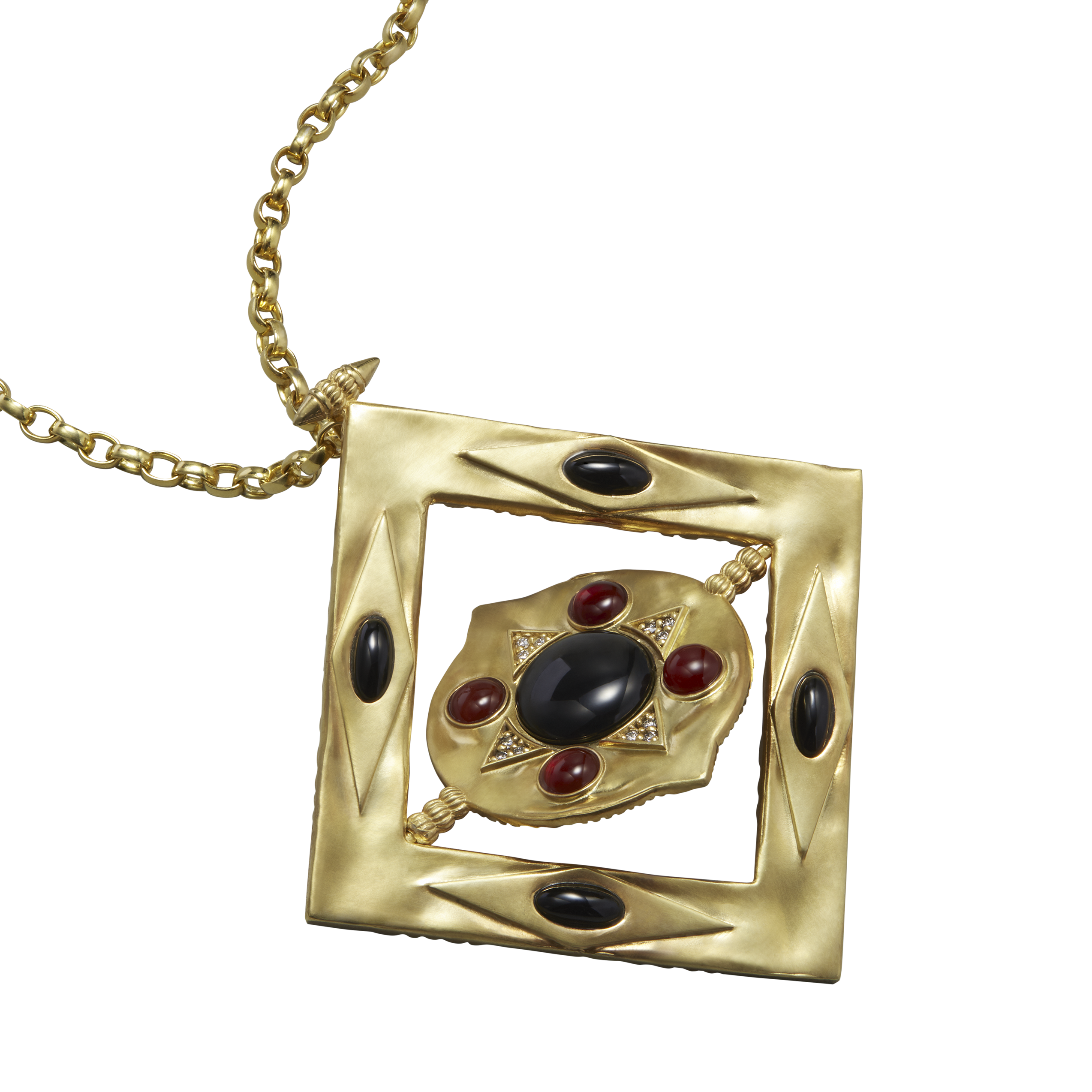 Hathor Spinning Pendant Necklace