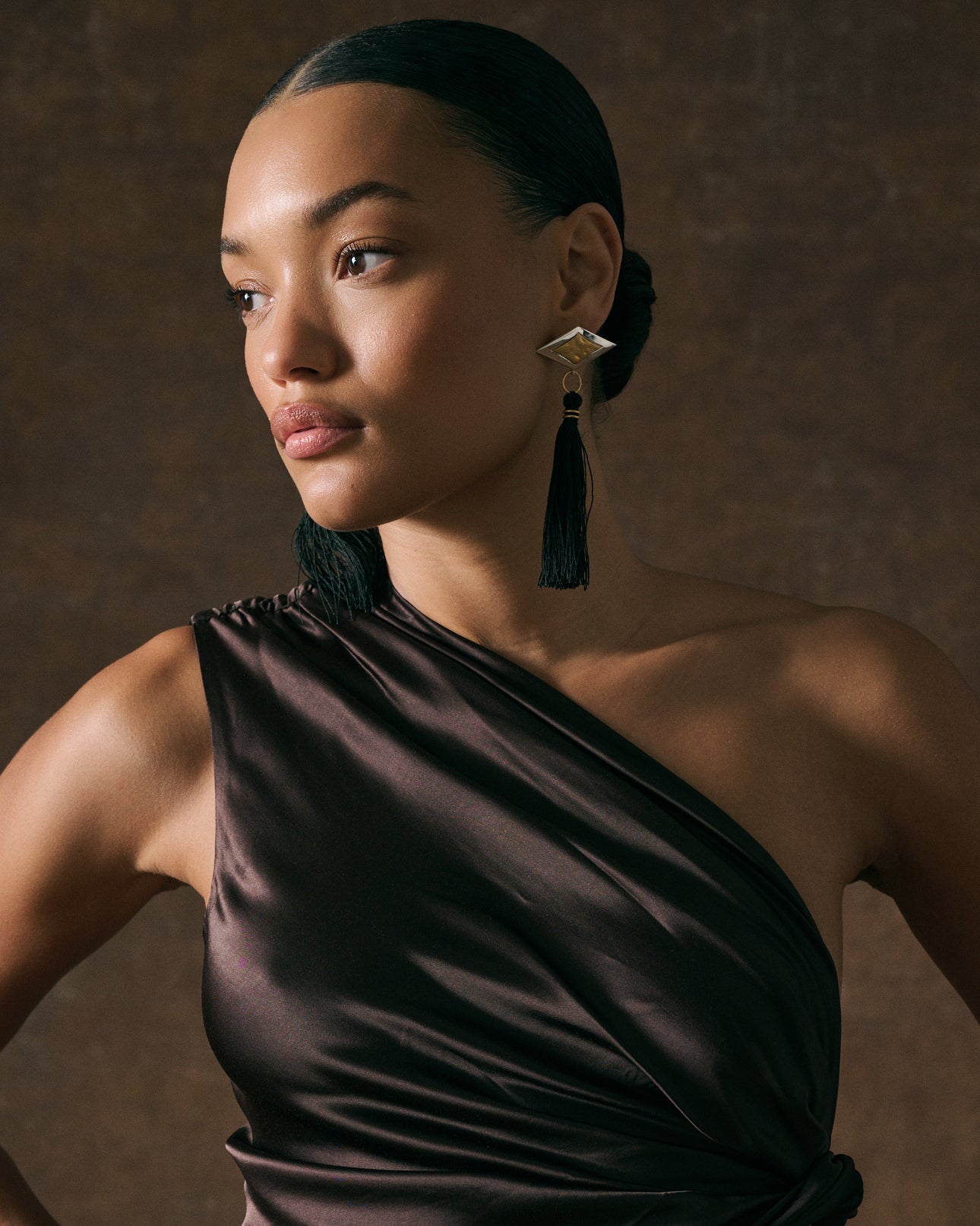 Harlow Steorra Drop Fringe Earrings