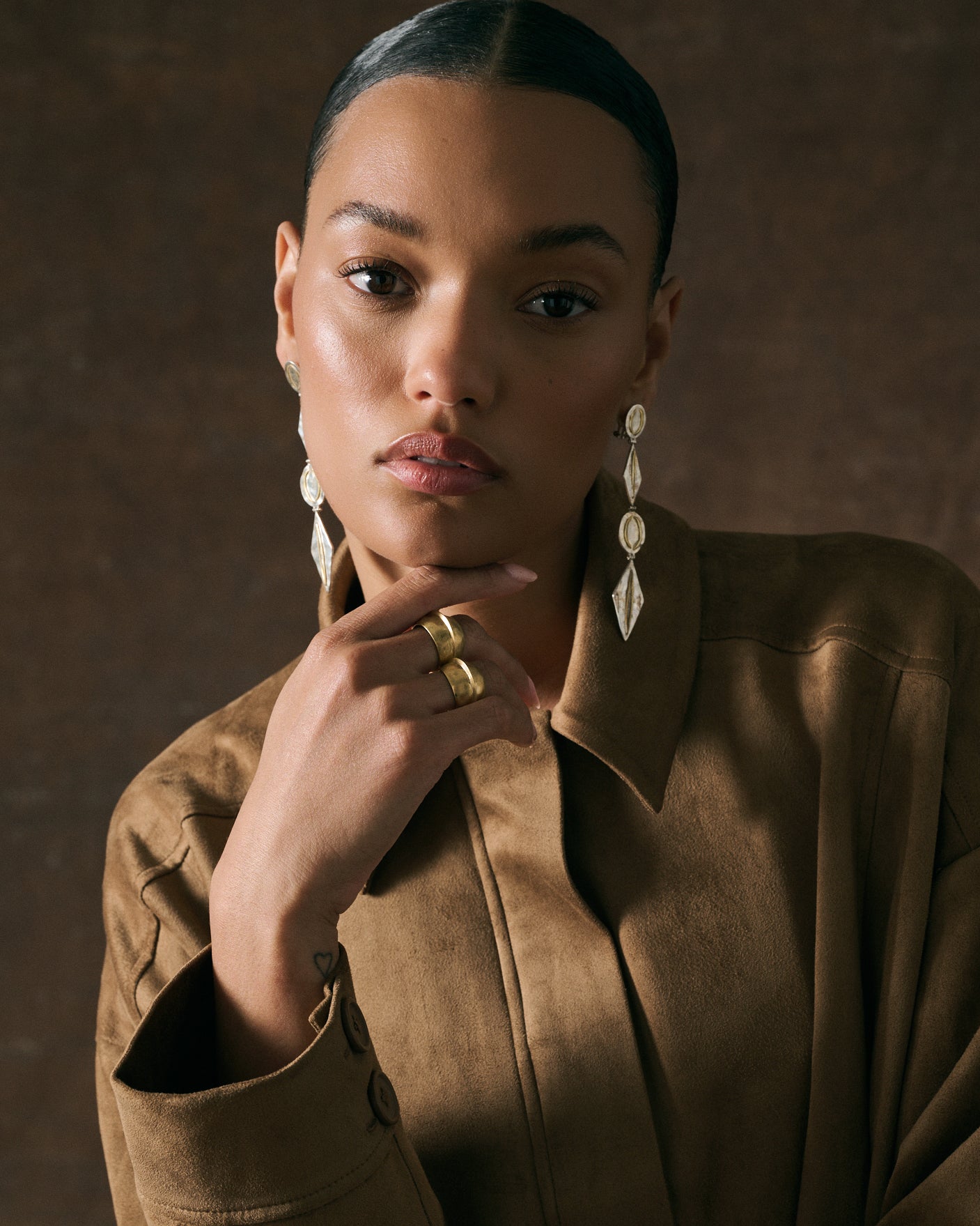 Harlow Arch Drop Earrings