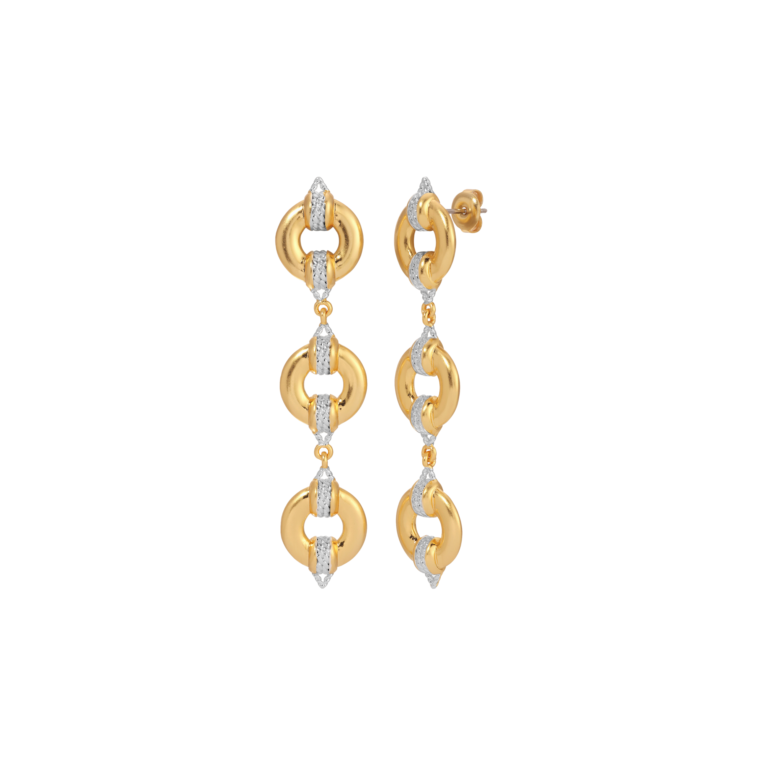 Uma Three Drop Earrings