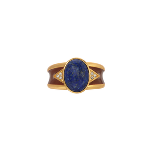 Lapis Madera Ring