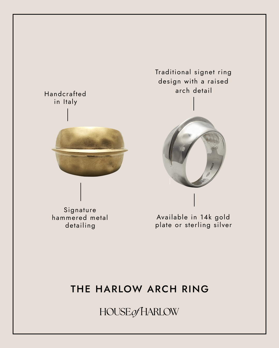 Harlow Arch Ring
