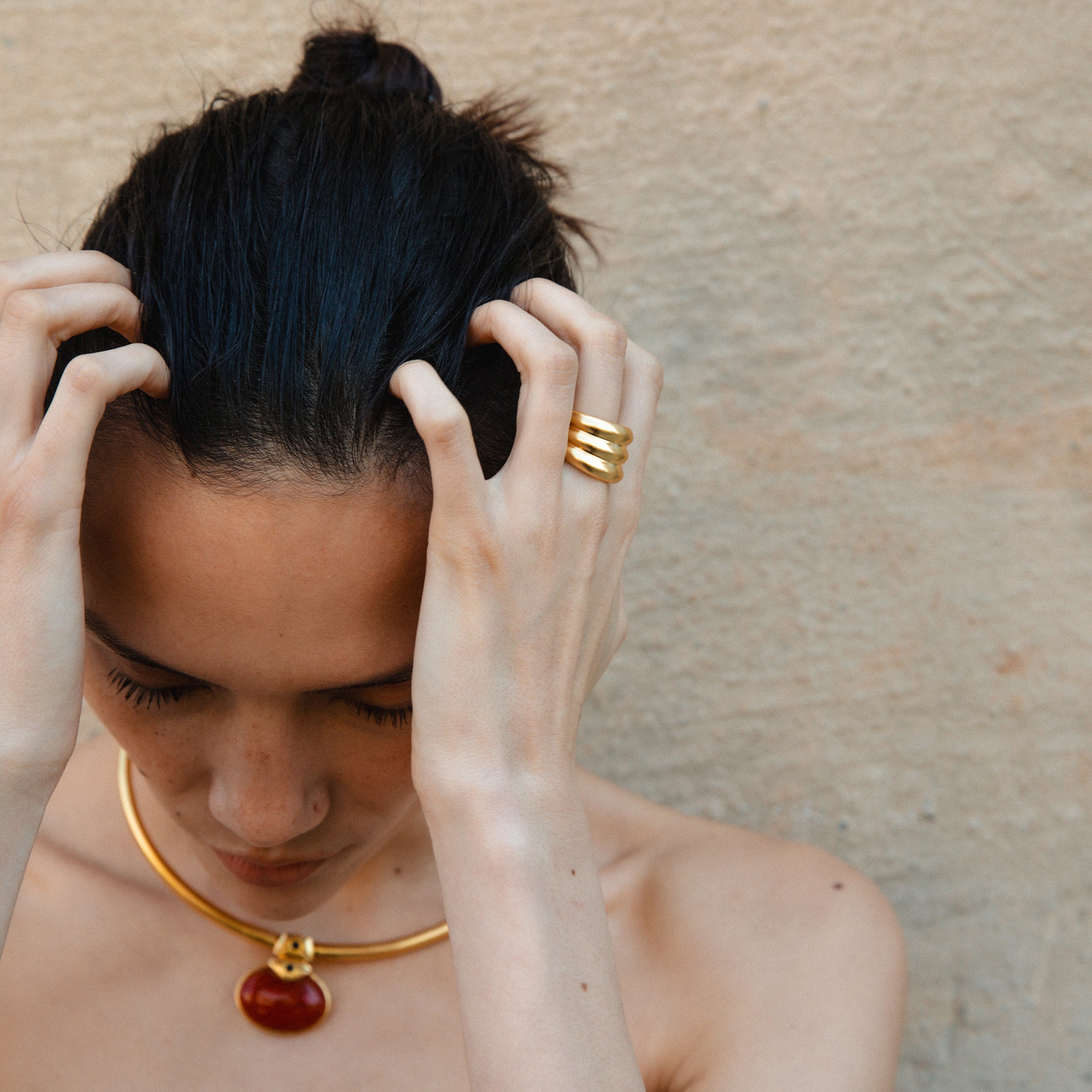 Gold Kerchief Cigar Band