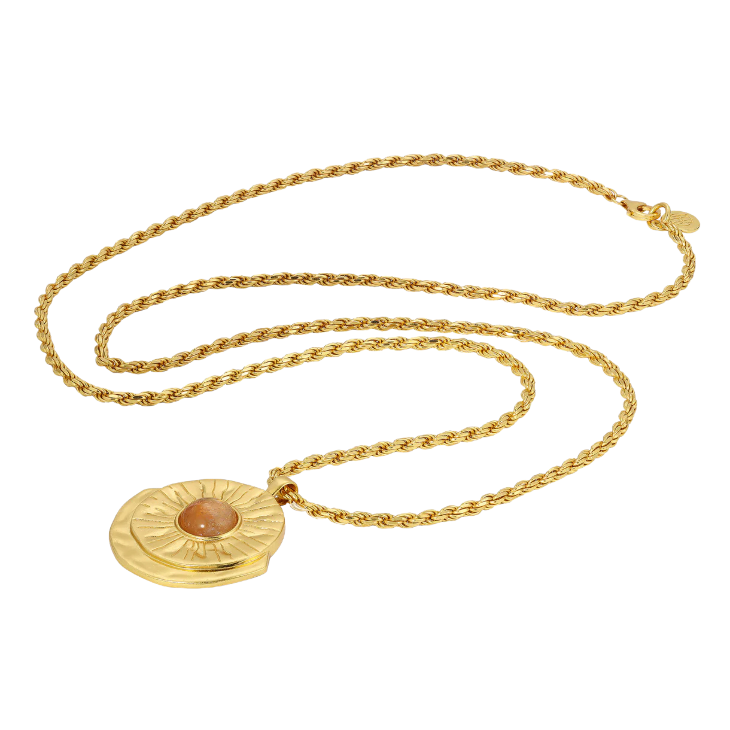 Honeycomb Citrine Arch Medallion