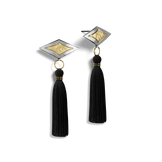 Harlow Steorra Drop Fringe Earrings
