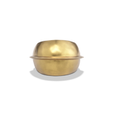 Harlow Arch Ring in 14k gold plate, a domed ring crossed by a raised arch band