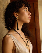 Harlow Steorra Drop Fringe Earrings