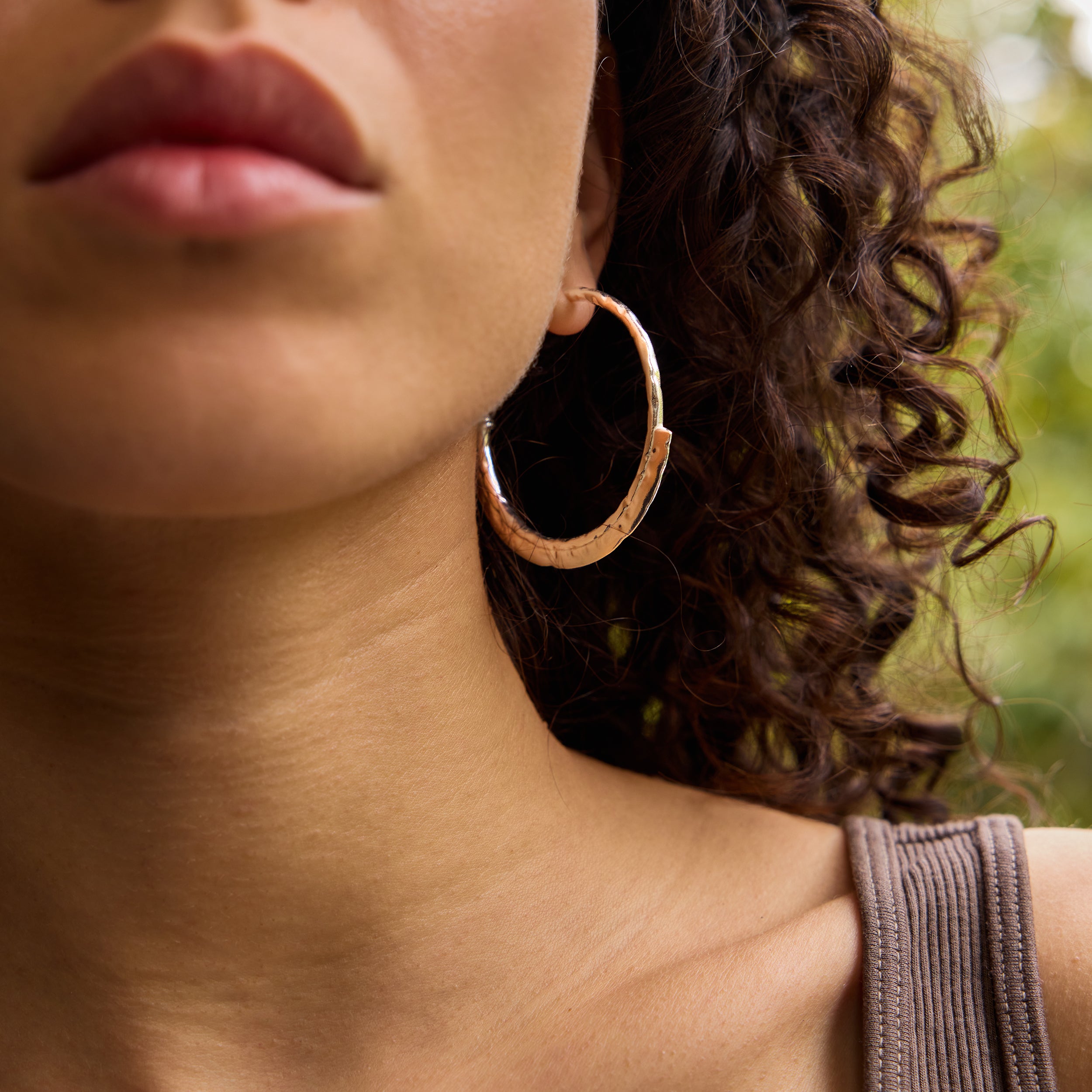 Harlow Arch Hoop Earrings