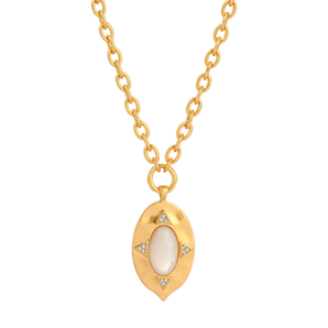 Pearl Coin Pendant