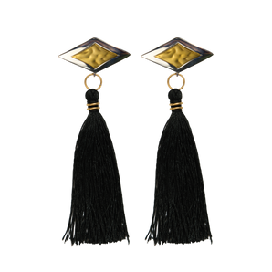 Harlow Steorra Drop Fringe Earrings