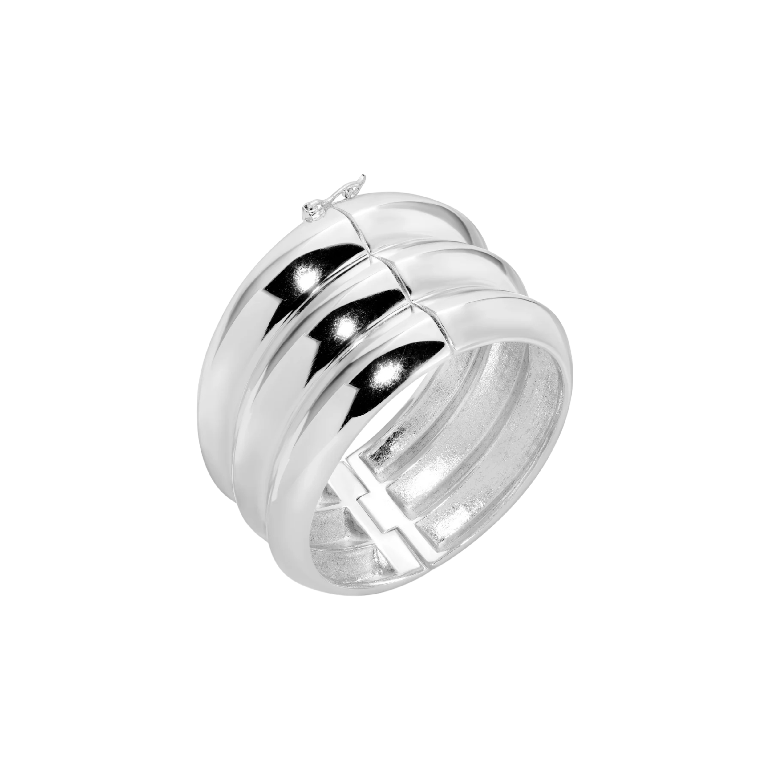 Silver Kerchief Cuff