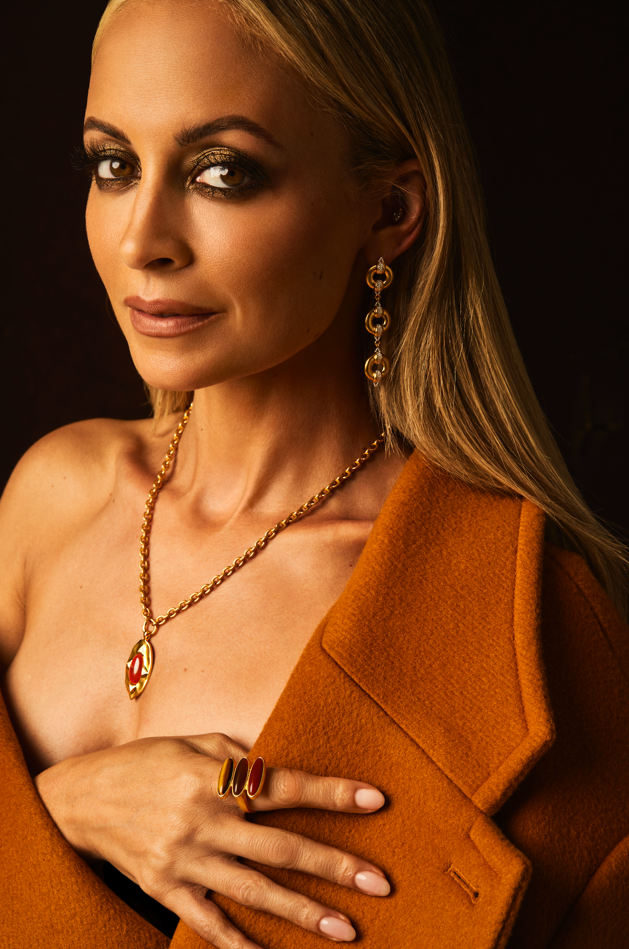 Uma Three Drop Earrings