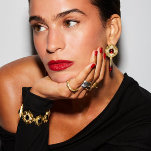 Hathor Teardrop Earrings