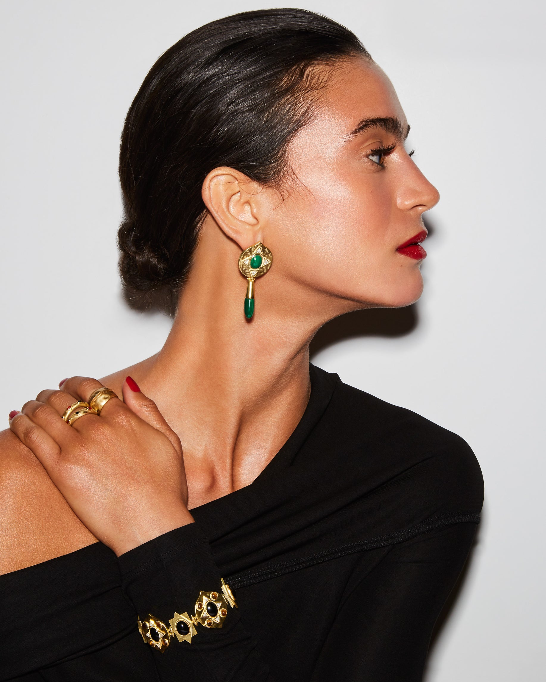 Hathor Teardrop Earrings