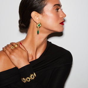 Hathor Teardrop Earrings