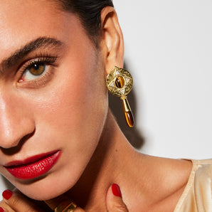 Hathor Teardrop Earrings