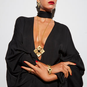 Hathor Spinning Pendant Necklace