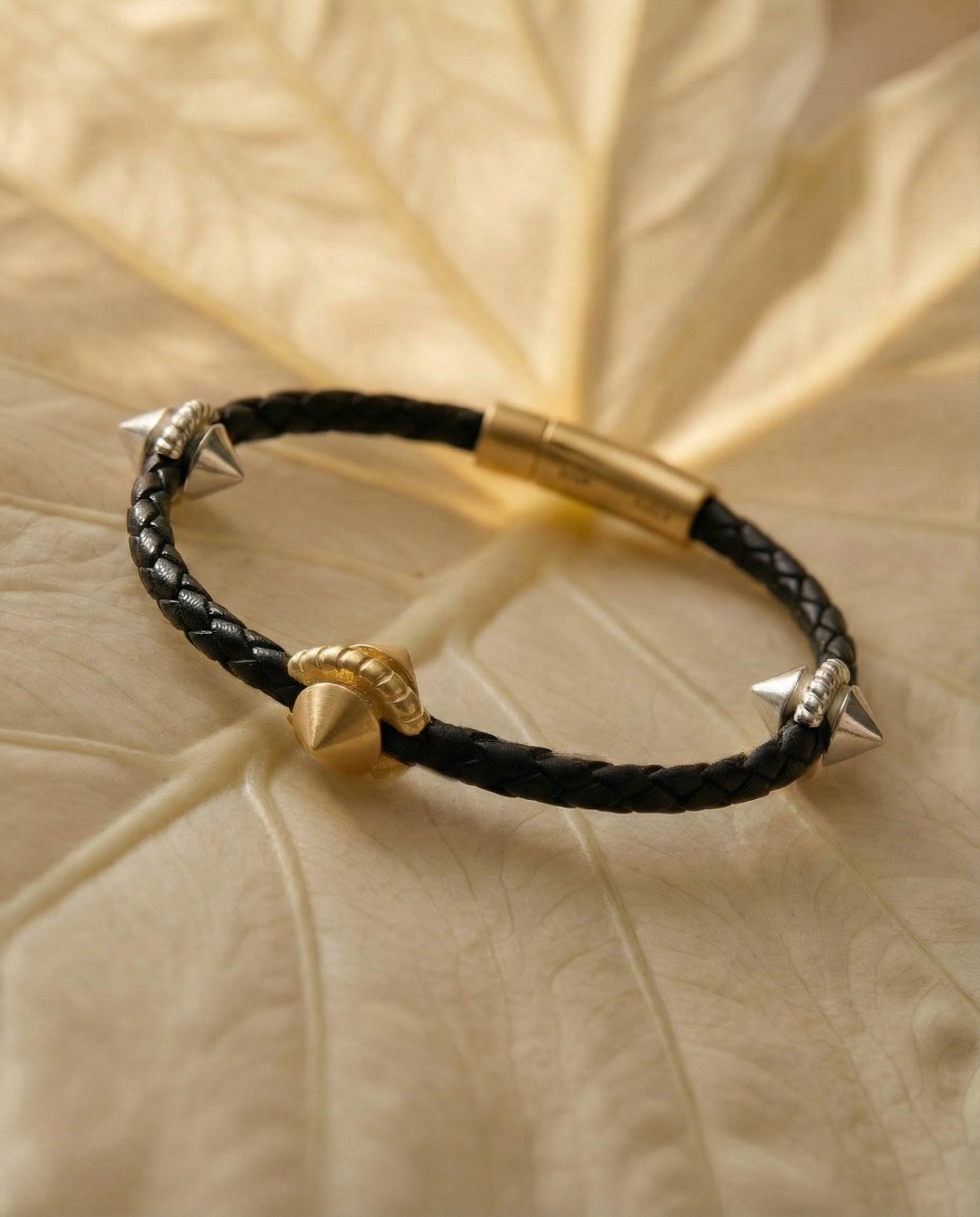 Harlow Stud Leather Bracelet