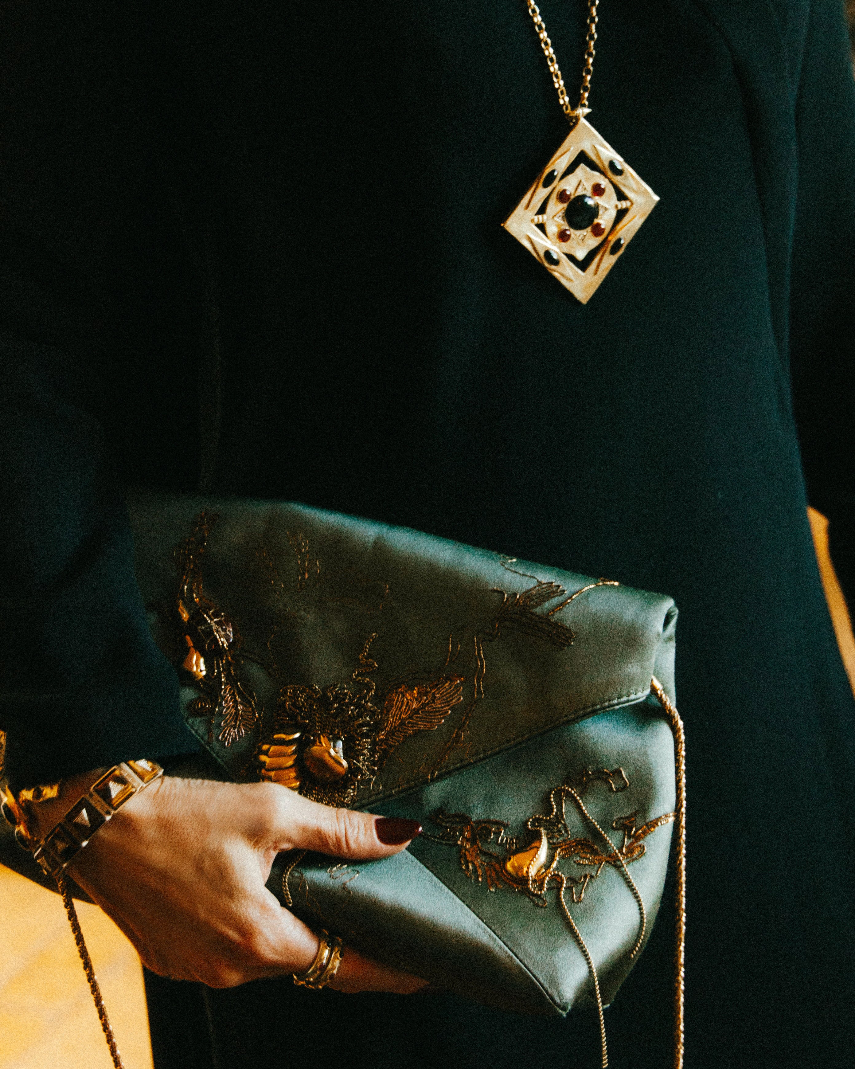 Hathor Spinning Pendant Necklace