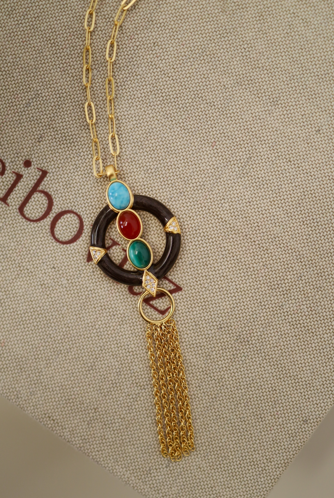 Madera Fringe Pendant